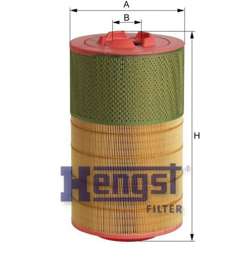 HENGST AIR FILTER ELMT-DAF(65CF/75CF) E483L-SAJID Auto Online