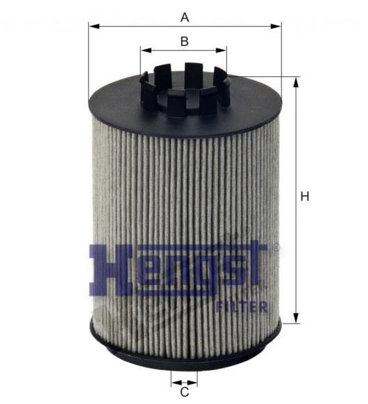 HENGST COOLANT FILTER ELMT-MB E510WFD189-SAJID Auto Online