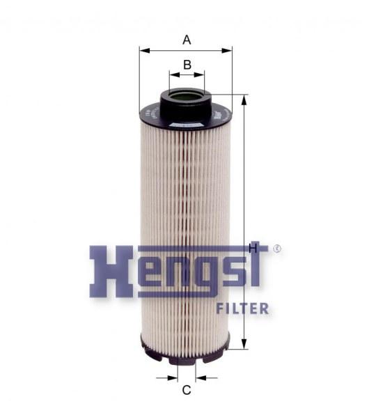 HENGST FUEL FILTER ELMT-MAN(TGA) E56KPD72-SAJID Auto Online