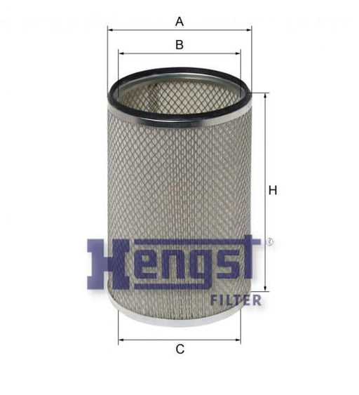 HENGST AIR FILTER ELMT(IN)-NL10 E580LS-SAJID Auto Online