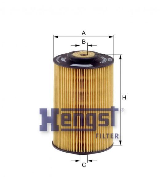 HENGST FUEL FILTER ELMT-MB/MAN E5KP-SAJID Auto Online