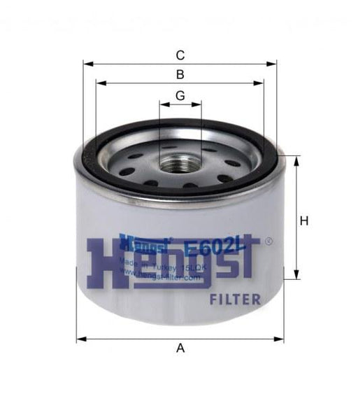 HENGST AIR FILTER ELMT-STTRALIS E602L-SAJID Auto Online