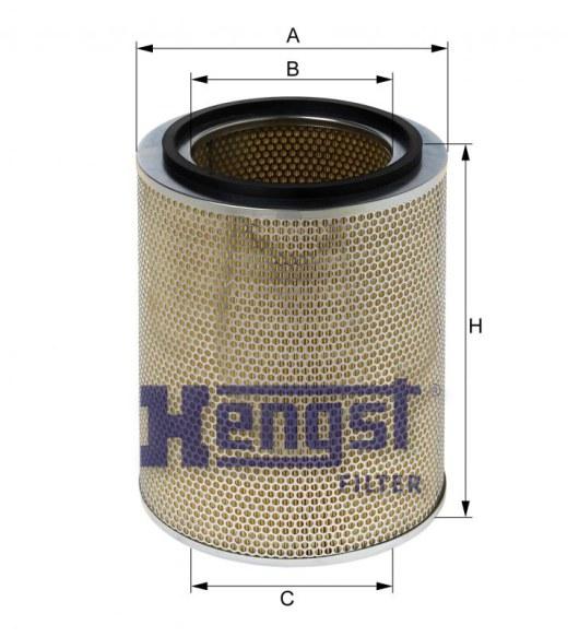 HENGST AIR FILTER ELMT-MANAGER E655L-SAJID Auto Online