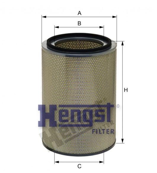 HENGST AIR FILTER ELMT-SCANIA(3S) E809L-SAJID Auto Online