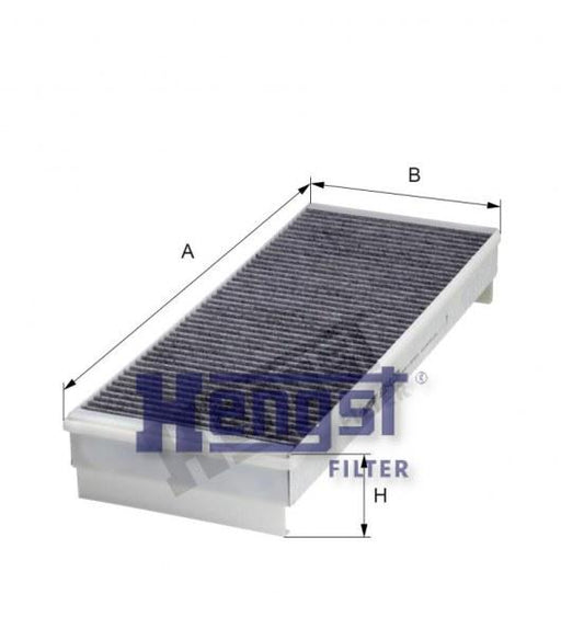 HENGST CAB AIR CARBON FILTER-MAN(TGA) E954LC01-SAJID Auto Online