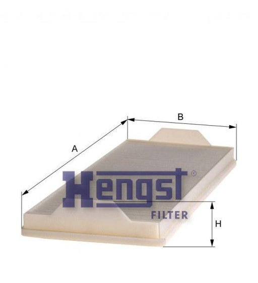 HENGST CAB AIR POLLEN FILTER-AXOR 2 E980LI-SAJID Auto Online