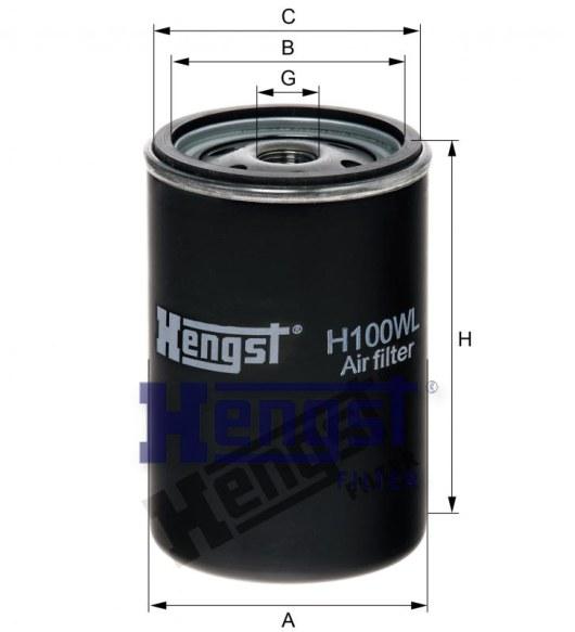 HENGST AIR DRYER CARTRIDGE-DAF(LF45) H100WL-SAJID Auto Online