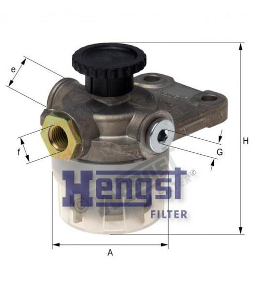 HENGST FUEL FRE FILTER-MAN H11K02-SAJID Auto Online