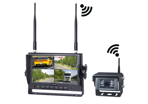 D14328 WIRELESS CAMERA SYSTEMS - WIRELESS DIGITAL SYSTEM 2.4 GHZ WITH MULTI DISPLAY 7" SCREEN