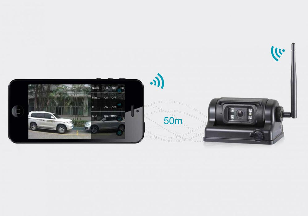 D14806 WIRELESS CAMERA SYSTEMS - WIFI MAGNETIC BATTERY CAMERA FOR SMARTPHONE