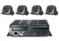 D14859 WIRED CAMERA SYSTEMS - HD SYSTEM 360° VIEW WITH 4 CAMERAS 190°